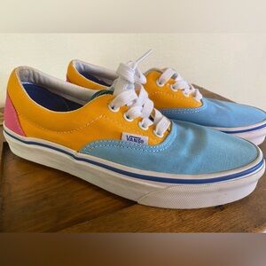 Vans Era Off The Wall Multicolor Women’s Casual Sneakers Size 7.5